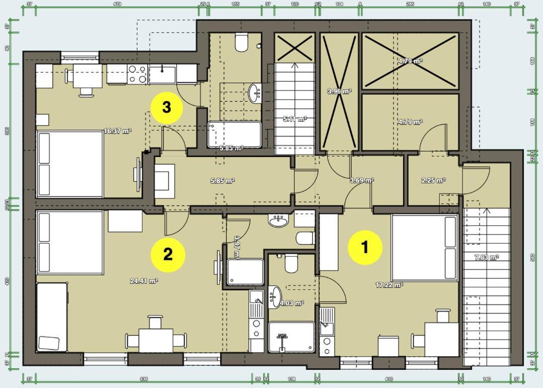 - V Srdci Krusnych Hor Apartment *